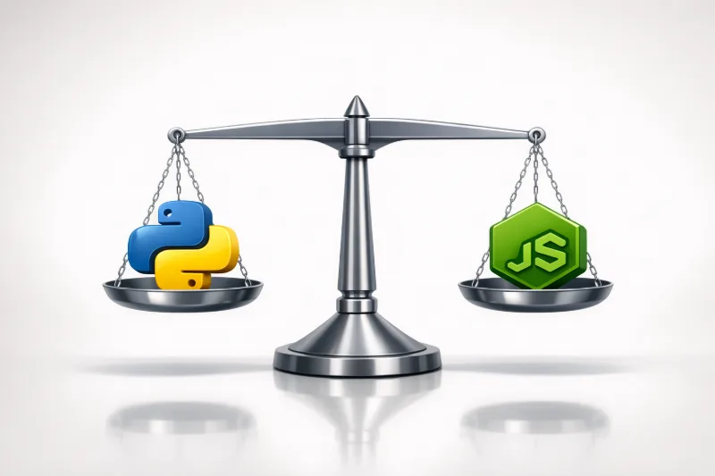 Порівняння Node.js та Python для автоматизації на вагах
