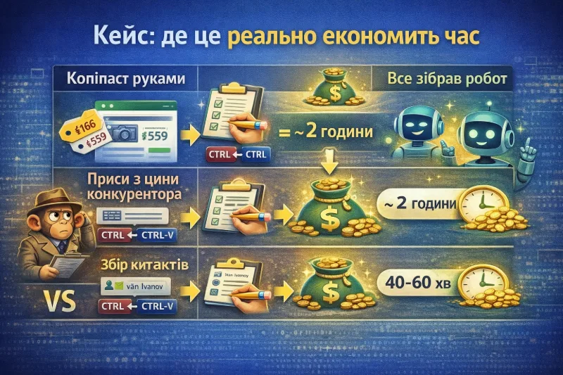 Збереження часу через автоматизацію