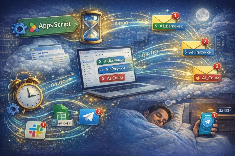 Сценарій, який працює сам